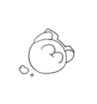 すこぶる動くぷちウサギ 9（個別スタンプ：10）