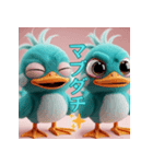 ふわふわアヒル エクスプレス（個別スタンプ：5）