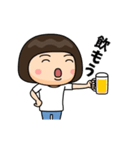 芋ジャージ女子の夏休み4（個別スタンプ：20）