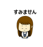 おもちちゃんのスタンプです。AI使用。（個別スタンプ：4）