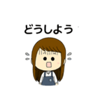 おもちちゃんのスタンプです。AI使用。（個別スタンプ：7）