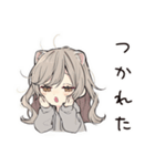 甘えん坊フェレットちゃん♡ポーズ（個別スタンプ：19）