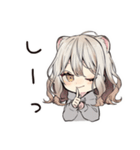 甘えん坊フェレットちゃん♡ポーズ（個別スタンプ：22）
