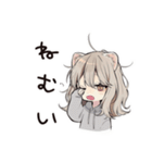 甘えん坊フェレットちゃん♡ポーズ（個別スタンプ：28）