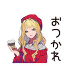 推し活♡キュートなオンニの日常（個別スタンプ：18）