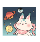 ふわっと本丸生活・こんとまめ（個別スタンプ：8）