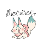 ふわっと本丸生活・こんとまめ（個別スタンプ：15）