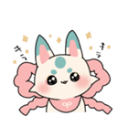 ふわっと本丸生活・こんとまめ（個別スタンプ：22）