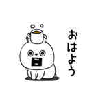 ピタうさぎ挨拶と適度な煽り（個別スタンプ：3）