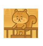 リスの赤ちゃんの生活 (ベトナム) Ver2（個別スタンプ：40）