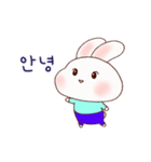 うさぎのヨガ（個別スタンプ：3）
