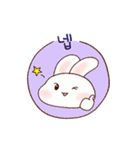 うさぎのヨガ（個別スタンプ：4）