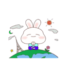 うさぎのヨガ（個別スタンプ：18）