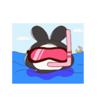 うさぎのヨガ（個別スタンプ：20）