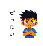 元気な子ども（男の子）★お返事（個別スタンプ：21）