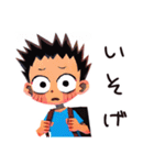 元気な子ども（男の子）★お返事（個別スタンプ：25）