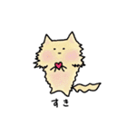 かわいい猫と女の子【修正版】（個別スタンプ：10）