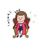 かわいい猫と女の子【修正版】（個別スタンプ：33）