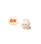 ぷっくりうさちゃん（毎日使える）（個別スタンプ：10）