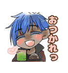 創作活動に理解のある八丁念仏くん（個別スタンプ：8）