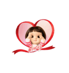 おチビwarashiちゃんの動く応援スタンプ（個別スタンプ：4）