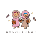 双子のきーこまーこスタンプ（個別スタンプ：7）