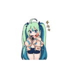 動く！ゆるギャル（個別スタンプ：17）