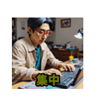 カラフル粘土キャラ劇場（個別スタンプ：23）