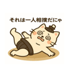 猫ノ花のすもうスタンプ（個別スタンプ：6）
