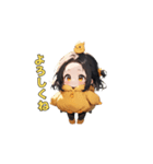 ぴよぴよ！ひよこ女子の大冒険（個別スタンプ：6）