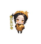 ぴよぴよ！ひよこ女子の大冒険（個別スタンプ：25）