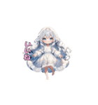 まっしろ天使、降臨！（個別スタンプ：36）