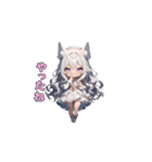 まっしろ天使、降臨！（個別スタンプ：38）