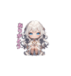 まっしろ天使、降臨！（個別スタンプ：39）