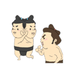 相撲を知らない『おすもうさん』2（個別スタンプ：6）