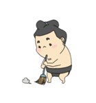 相撲を知らない『おすもうさん』2（個別スタンプ：29）