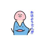 びわ湖くん×きのこ君 コラボスタンプ（個別スタンプ：1）