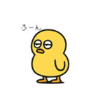 ポヨヨンひよこ（個別スタンプ：1）