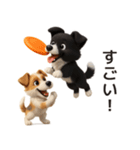ジャックラッセルテリアとボーダーコリー（個別スタンプ：2）
