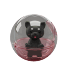 いぬいぬカプセルトイ（個別スタンプ：6）