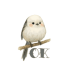ふわふわシマエナガのまいにち。（個別スタンプ：6）