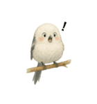 ふわふわシマエナガのまいにち。（個別スタンプ：8）