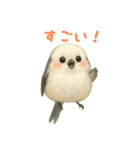 ふわふわシマエナガのまいにち。（個別スタンプ：15）