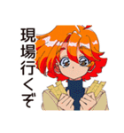 クールなお姉さん★オタ活満喫（個別スタンプ：4）