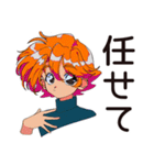 クールなお姉さん★オタ活満喫（個別スタンプ：21）