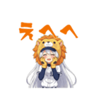 野球大好き獅子っ娘 日常用スタンプ（個別スタンプ：9）