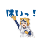 野球大好き獅子っ娘 日常用スタンプ（個別スタンプ：15）
