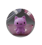 ねこねこカプセルトイ（個別スタンプ：2）