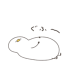妊娠中のへんてこなアヒル（個別スタンプ：10）