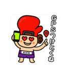 愛がとまらない！グローブくんスタンプ（個別スタンプ：16）